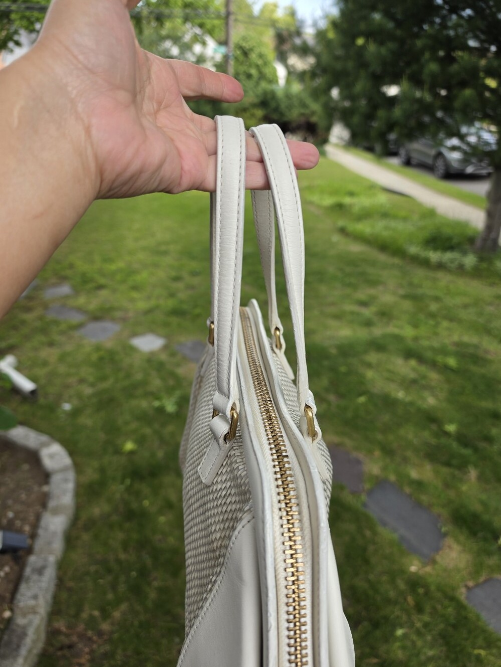 Marc By Marc Jacobs  Werdie Weavy Satchel - Picture 9 of 12